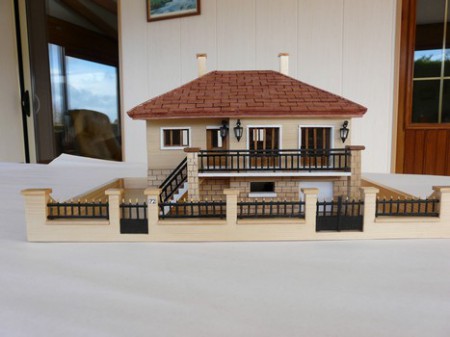 Reproduction d'une maison.